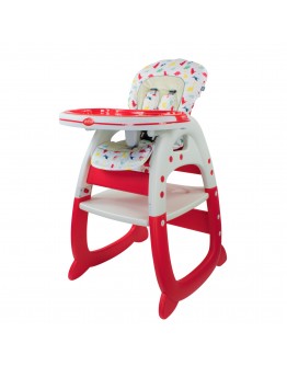 Evezo Merly Convertible Baby High Chair & Play Table 3 in 1 (625-2)