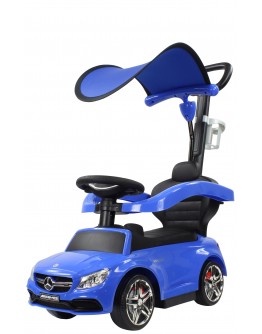 Evezo Mercedes AMG C63 Ride-On Push Car with Canopy